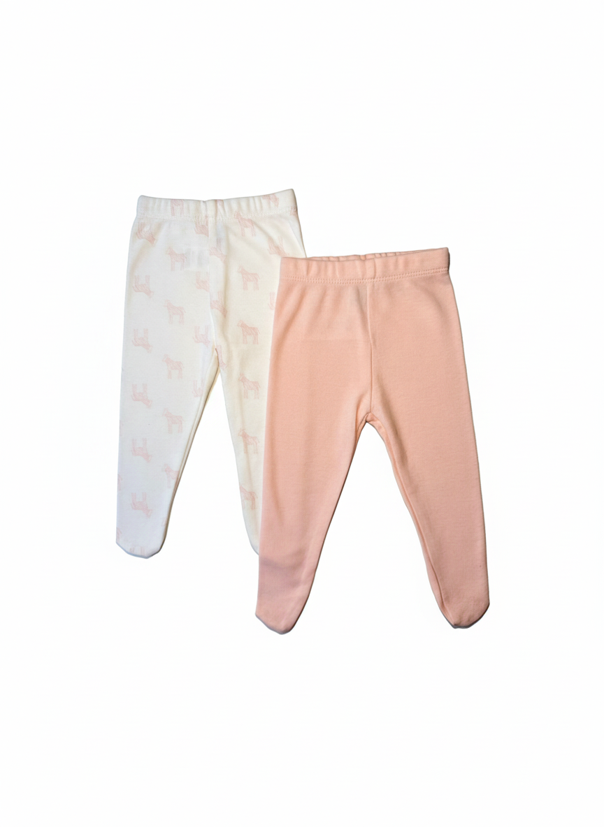 Set de 2 pantys algodón bebé